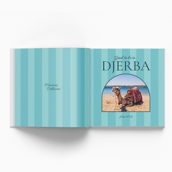 Djerba Memories fotókönyv, 20x20 cm