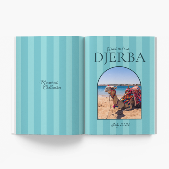 Djerba Memories fotókönyv, 20x30 cm