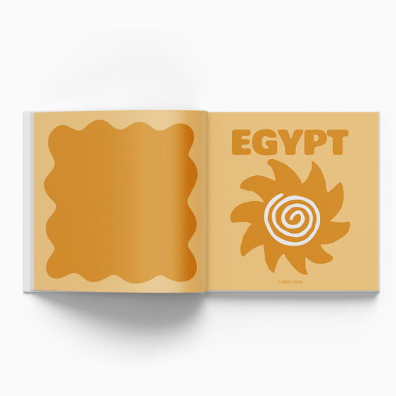 Art of: Egypt fotókönyv, 20x20 cm