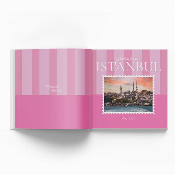 Istanbul Memories fotókönyv, 20x20 cm