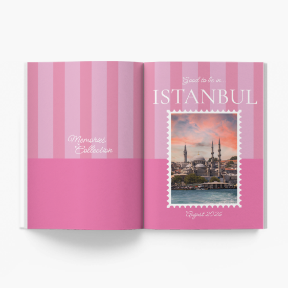 Istanbul Memories fotókönyv, 20x30 cm