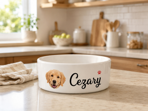 Ceramiczna miska dla psa, Fejecskés kerámiatál kutyáknak