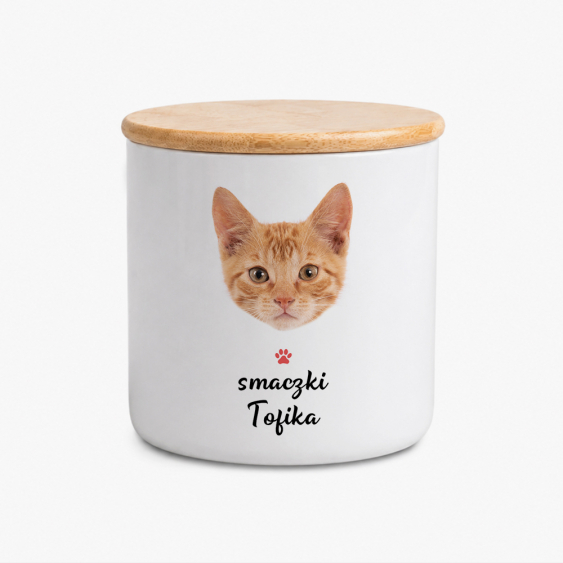 Słoik na smaczki, Fejecskés jutalomfalat-tartó üveg, 500 ml
