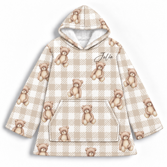 Takaró pulóver Teddy bear