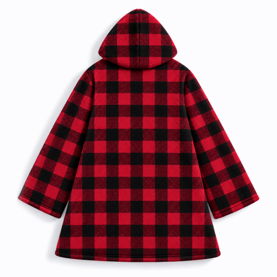 Takaró pulóver Red checker